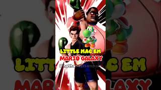 LITTLE MAC CONHECE O YOSHI #supermariogalaxy #mario #bowser #supermario #shorts