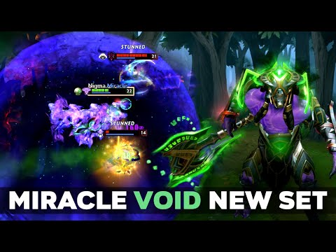 Nigma vs VP - Miracle First PRO MATCH with New EXCLUSIVE VERY RARE Void Set - OMEGA League Dota 2