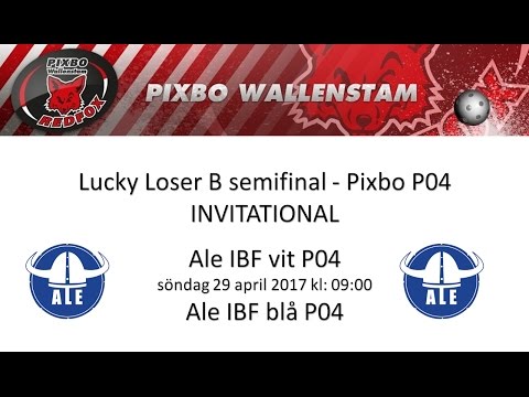 Pixbo P04 Invitational 2017 – Ale IBF vit vs Ale IBF blå 170430 09:00