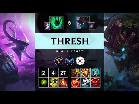 Thresh Support vs Maokai - KR Diamond Patch 25.05