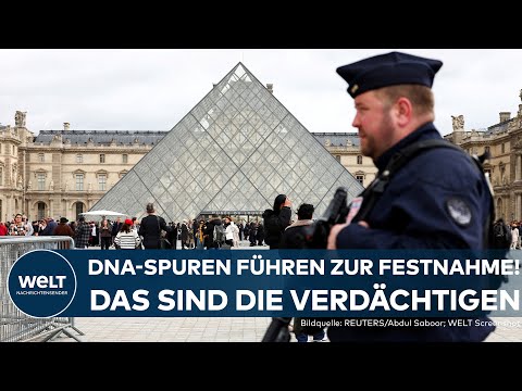 JUWELENRAUB IM LOUVRE: Das sind die vier Verdächtigen! DNA-Spuren führen zur Festnahme