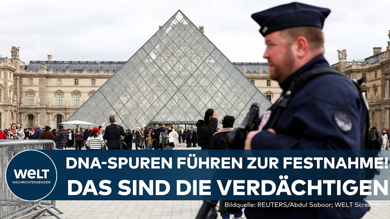 JUWELENRAUB IM LOUVRE: Das sind die vier Verdächtigen! DNA-Spuren führen zur Festnahme