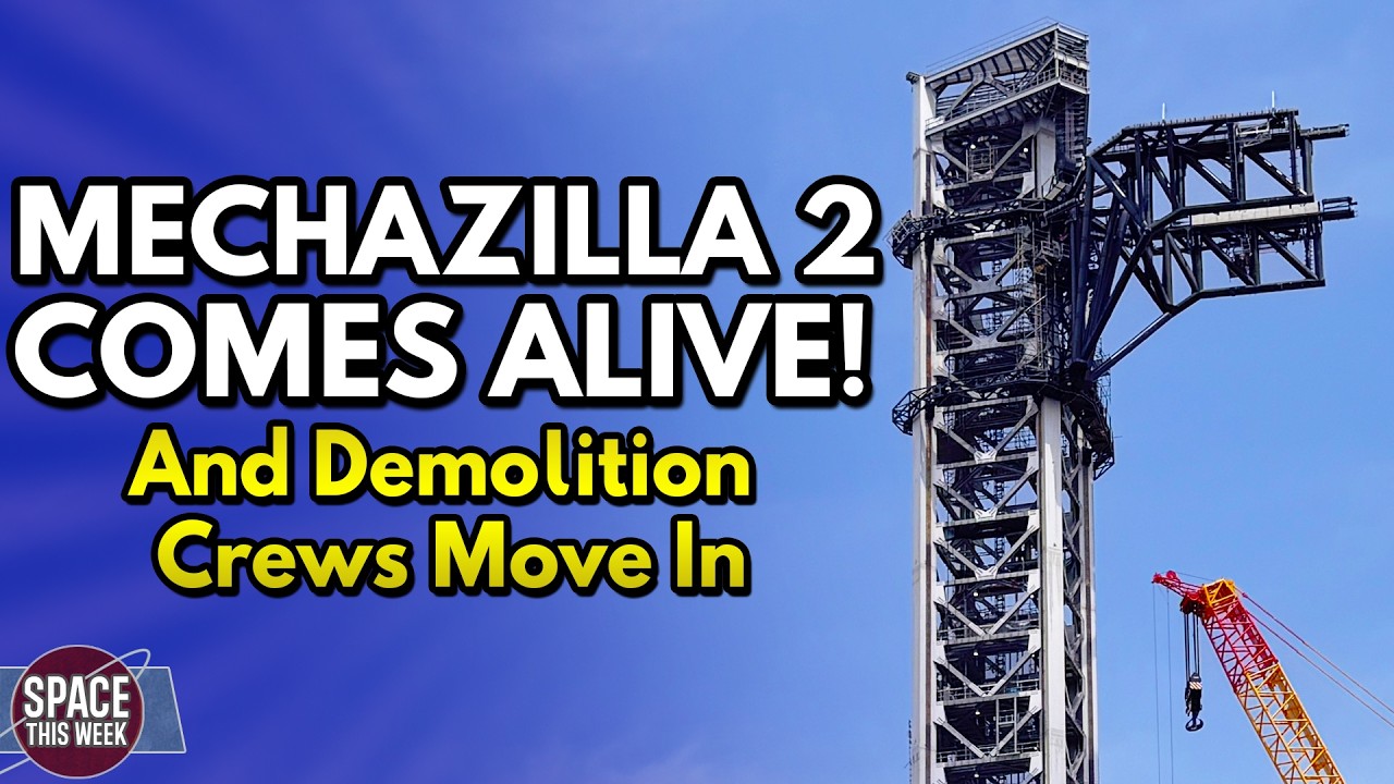 SpaceX Begin HUGE Demolition at Starbase, Butch & Suni FINALLY come back & Falcon 9 sets NEW record!