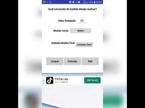 Conversor Polegadas ++ video thumbnail