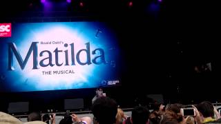 Matilda The Musical West End 2015 Trafalgar quare