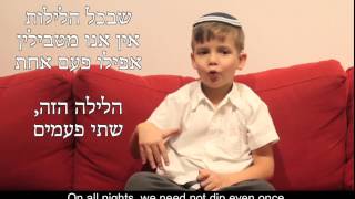 The Four Questions - In Israeli Sign Language