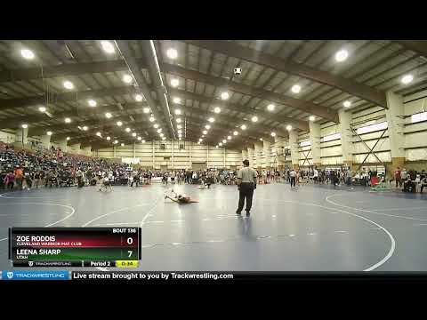 79-85 Lbs Round 2 - Leena Sharp, Utah Vs Zoe Roddis, Cleveland Warrior Mat Club Ad4e