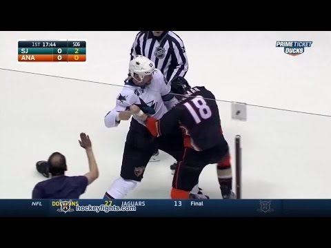 John Scott vs Tim Jackman