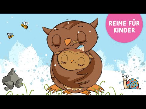 Die Eule mit der Beule WINTER Version 🦉☃️ Geschichte mit Reimen für Kinder und Kleinkinder ab 2