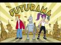 Leela and Fry - Futurama 