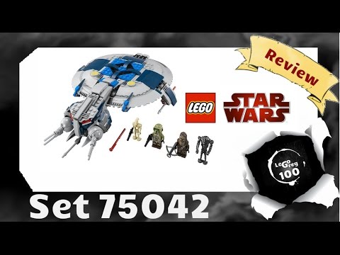 Vidéo LEGO Star Wars 75042 : Droid Gunship