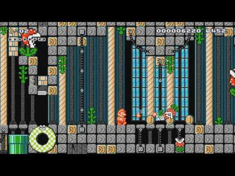 X-3 Pesky Piranha Plant Palace by Zach 一SUPER MARIO MAKER一 No Commentary 1AQ
