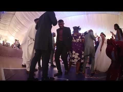 Kelly & Jessy's grand wedding entrance