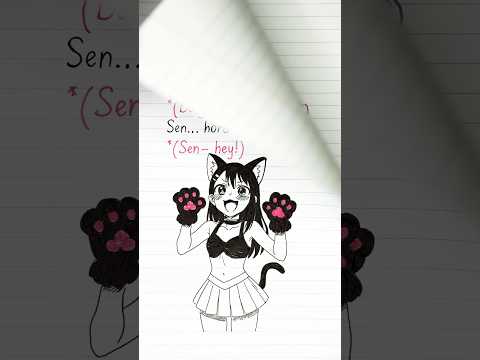 🐾 Gambare Gambare Senpai – Nagatoro (Lyrics + English Translation) 🖤