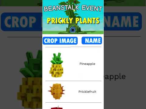 PRICKLY  PLANTS  in Grow a Garden. Beanstalk Event  #growagarden #roblox