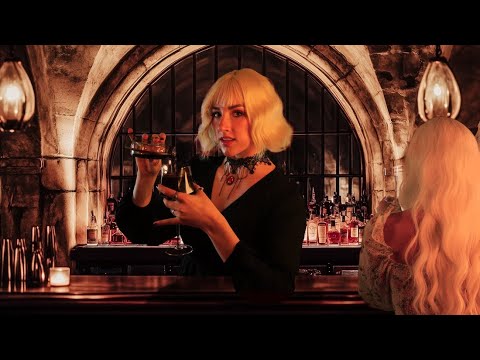 ASMR Vampire Bartender | Cozy Service in an Underground Crypt