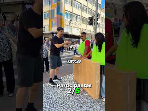 O último a soltar a caixa leva