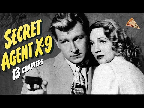 Secret Agent X-9 (1945) 13-CHAPTER CLIFFHANGER