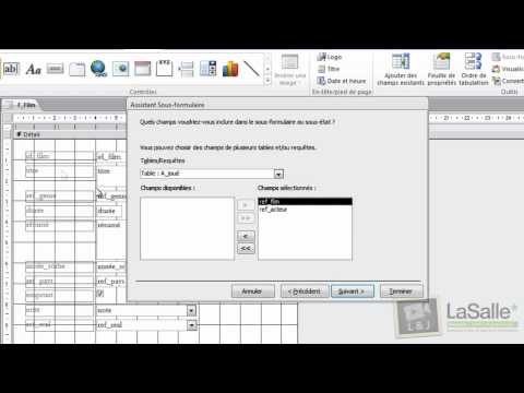 comment ouvrir access sur un formulaire