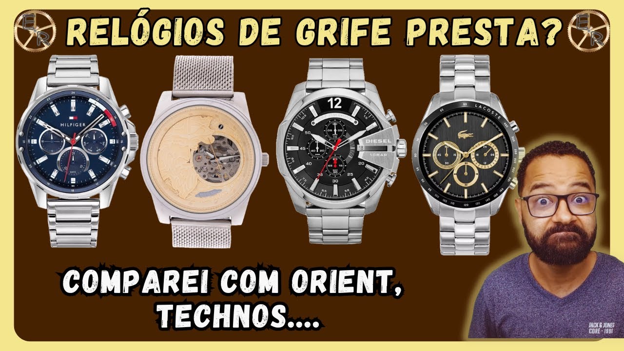 Relógios de Grife são bons? Quais máquinas utilizam? Análise Ezequias Relojoeiro @taniguchirelogios