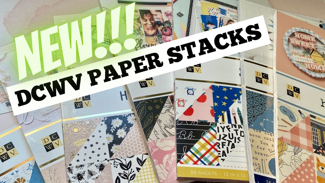 NEW DCWV PAPER STACKS | JOANN'S | FLIP THROUGH