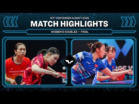 Hashimoto/Sato vs Shi/Qian | WD Final | #WTTAlmaty 2025