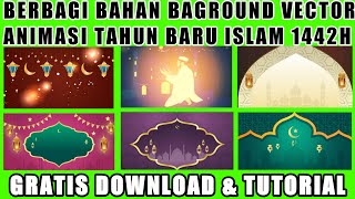Download lagu Video Green Screen Baground Vector Animasi  Tahun Baru islam 1 muharram 1442 DOWNLOAD GRATIS mp3