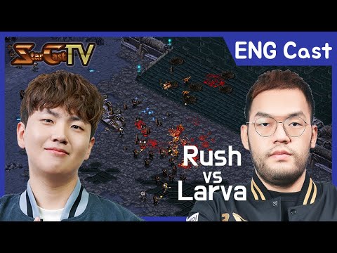 [ENG] Rush vs Larva on Ascension (TvZ) N.224 - Starcraft Remastered (StarCastTV English)
