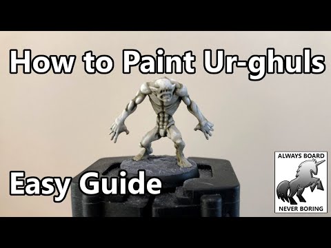 How to Paint Blackstone Fortress Ur-ghuls - Easy Painting Guide for Beginners