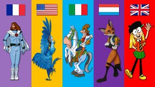 Cartoons From Different Countries | Pt.118