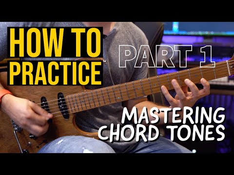 HOW TO PRACTICE - PART 1 | Mastering Chord Tones for Changes Playing | TOM QUAYLE LESSON