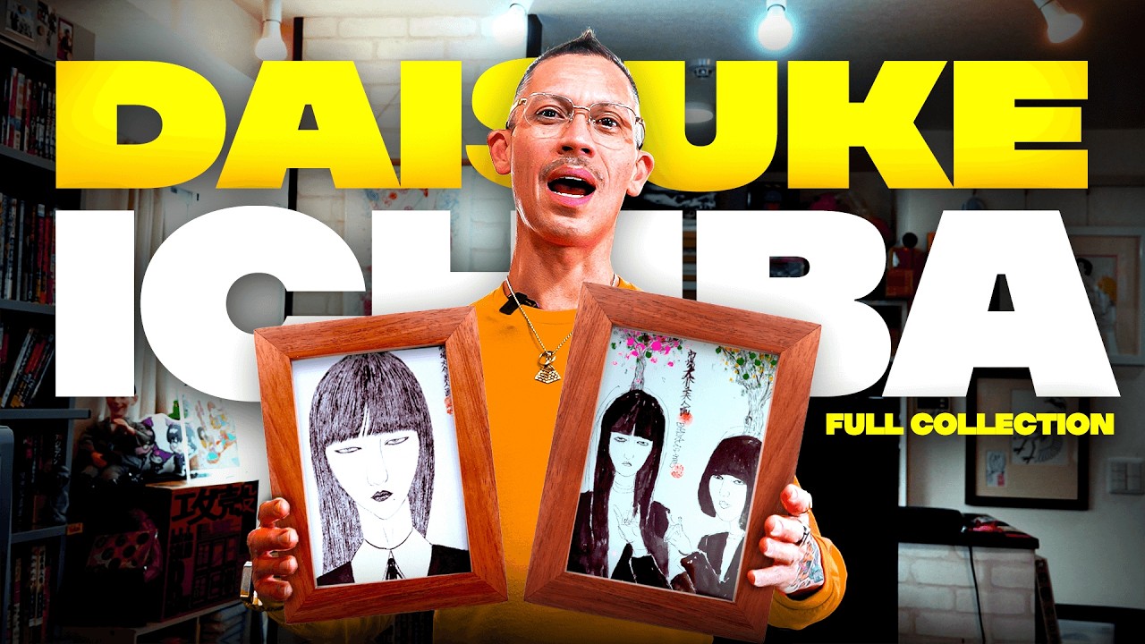 My Daisuke Ichiba Collection is MASSIVE! Original Art, Art Books and More!