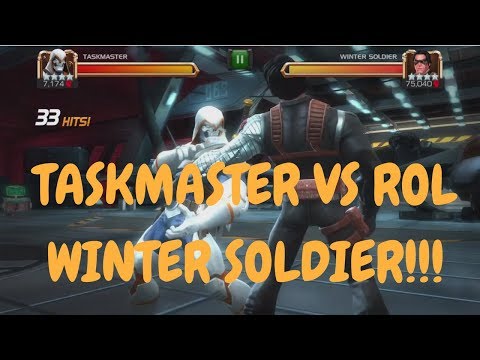 4* TaskMaster VS ROL Winter Soldier! - Marvel Contest Of Champions