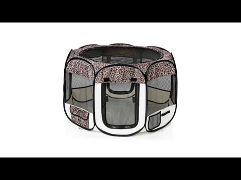 Doggie Dorm Tragbarer Haustierlaufstall, klein