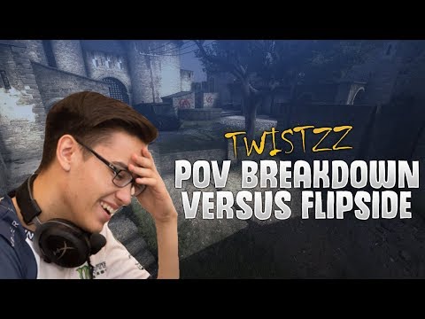 POV Breakdown - Twistzz Smart Movement and Positioning vs FlipSid3 @ ELEAGUE MAJOR