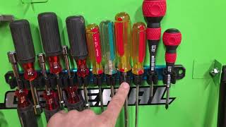 This is the best way to organize screw drivers