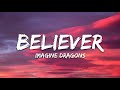 Imagine Dragons Believer Lyrics