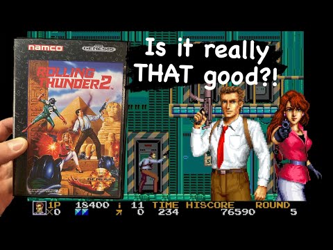 Rolling Thunder 2 (Sega Genesis) - A Perfect Arcade Port?!
