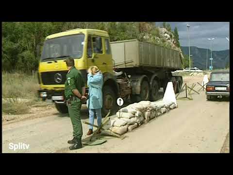 Mostar 1996. - jedan dan sa zajedničkom policijom - zapadni dio, Bulevar i Španjolski trg (distrikt)