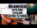 The Walking Dead Wye Oak Civilian Guitar Tutorial