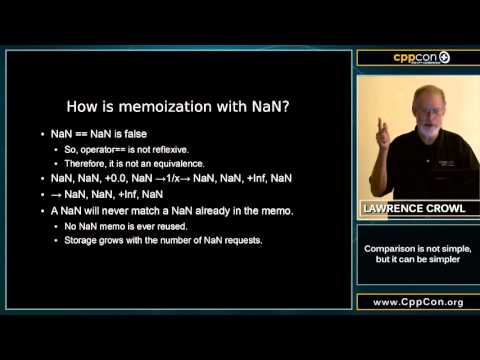 Comparison is not simple, but it can be simpler - Lawrence Crowl [ CppCon 2015 ]