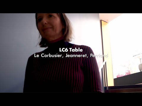6 Table tube d’avion, Le Corbusier, Pierre Jeanneret, Charlotte Perriand - iMaestri Collection
