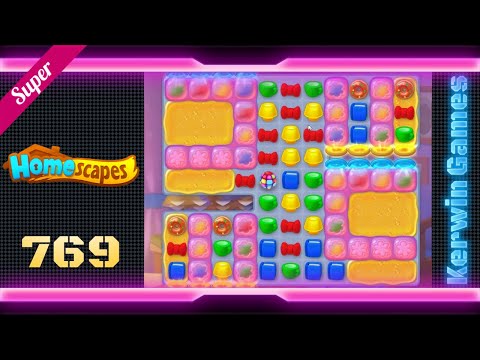 Homescapes Level 769 - Super Hard Level