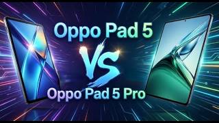 Avoid Buying the WRONG Tablet Oppo Pad 5 vs Oppo Pad 5 Pro REVIEW