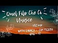 Quel Filo Che Ci Unisce - Ultimo (English Lyrics - Con testo / ENG - IT)