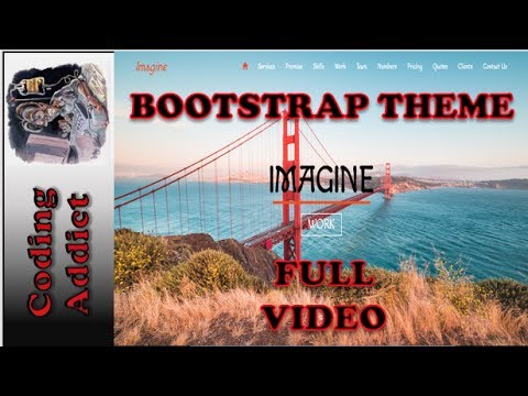 Bootstrap Theme 0 - FULL VIDEO