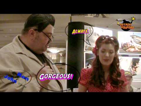 Ron and John Detroit Fanfare Comicon 14 Warbird PinUps