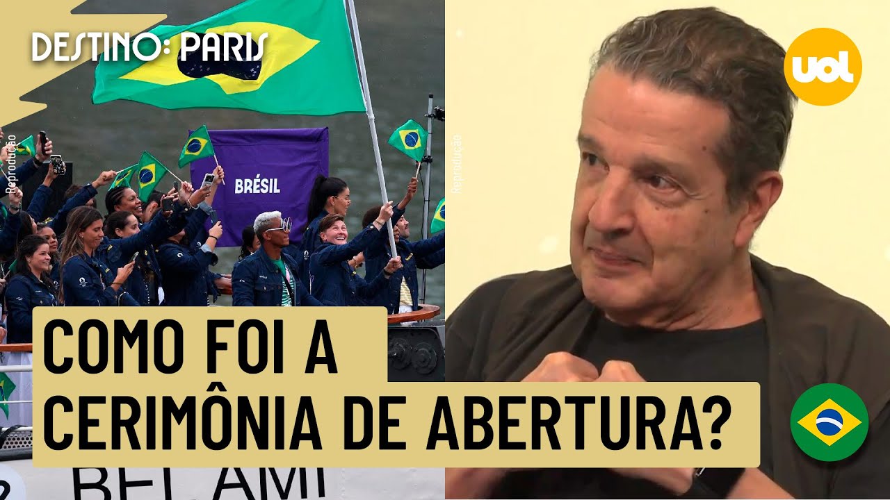 'CERIMÔNIA DE ABERTURA DAS OLIMPÍADAS 2024 FOI MUITO MELHOR NA TV', DIZ JUCA KFOURI