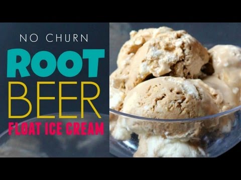 No Churn Root Beer Ice Cream Recipe