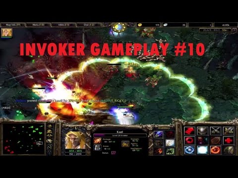 DOTA 6.85K - Invoker GamePlay #7 (23 KILLS)